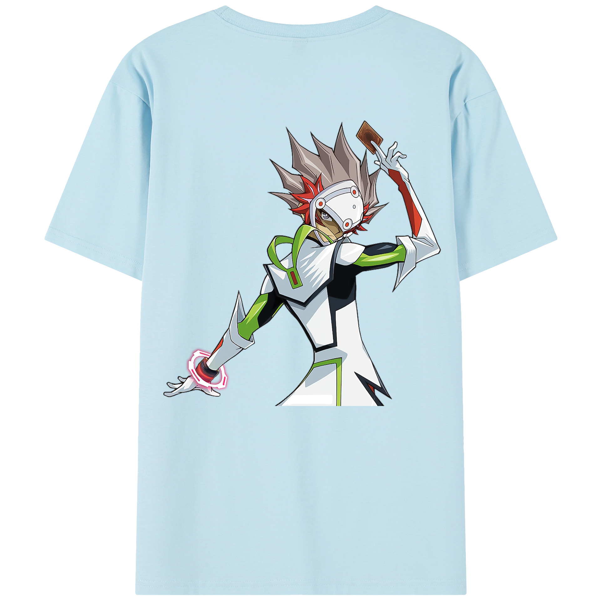 （画像用） 遊☆戯☆王 Yu-Gi-Oh! 綿100％半袖Tシャツ（背面プリント）